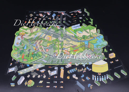 3D Scene Sticker Teil 3 von 4