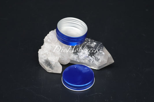 Diamond Painting Bienenwachsplättchen / passende Dosen gold und blau