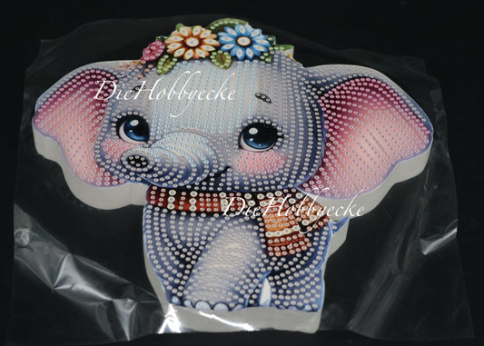 Diamond Painting Aufsteller Elefant