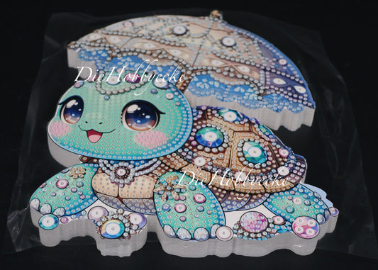 Diamond Painting Aufsteller elegante Schildkröte