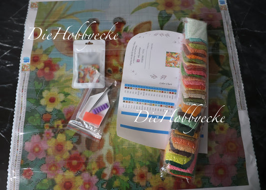 Diamond Painting Bild Giraffen Luna&Momo