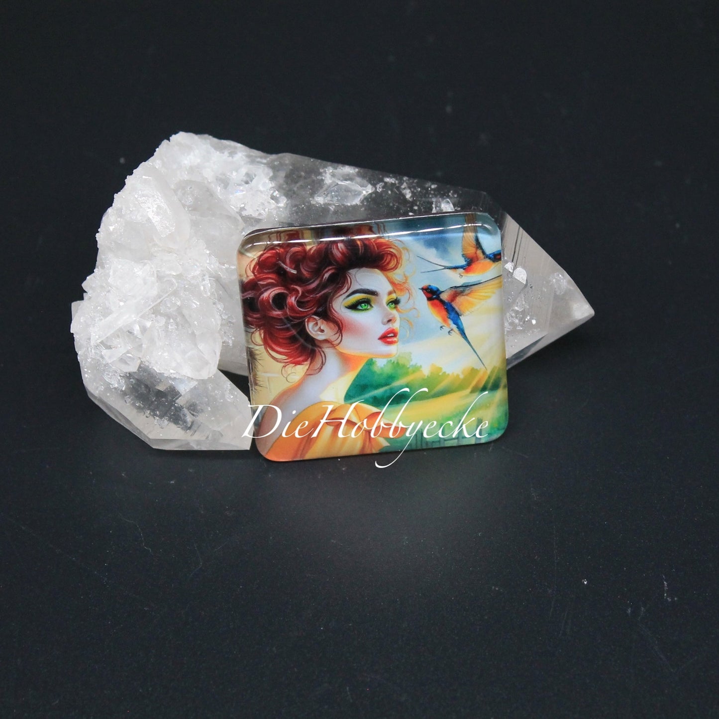Diamond Painting Bild Amelia im Sommer
