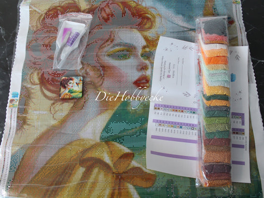 Diamond Painting Bild Amelia im Sommer