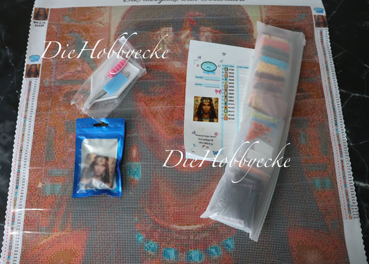 Diamond Painting Bild Amunet, ägyptische Schönheit