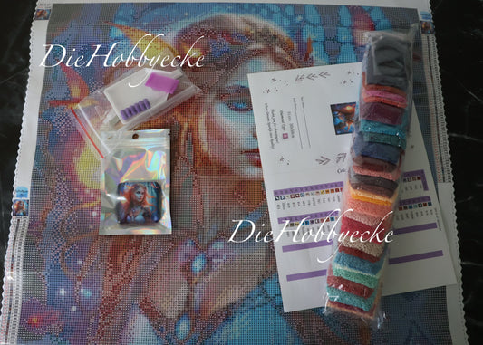 Diamond Painting Bild mystische Elfe Morwenna