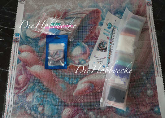 Diamond Painting Bild Hüterin der Perlen
