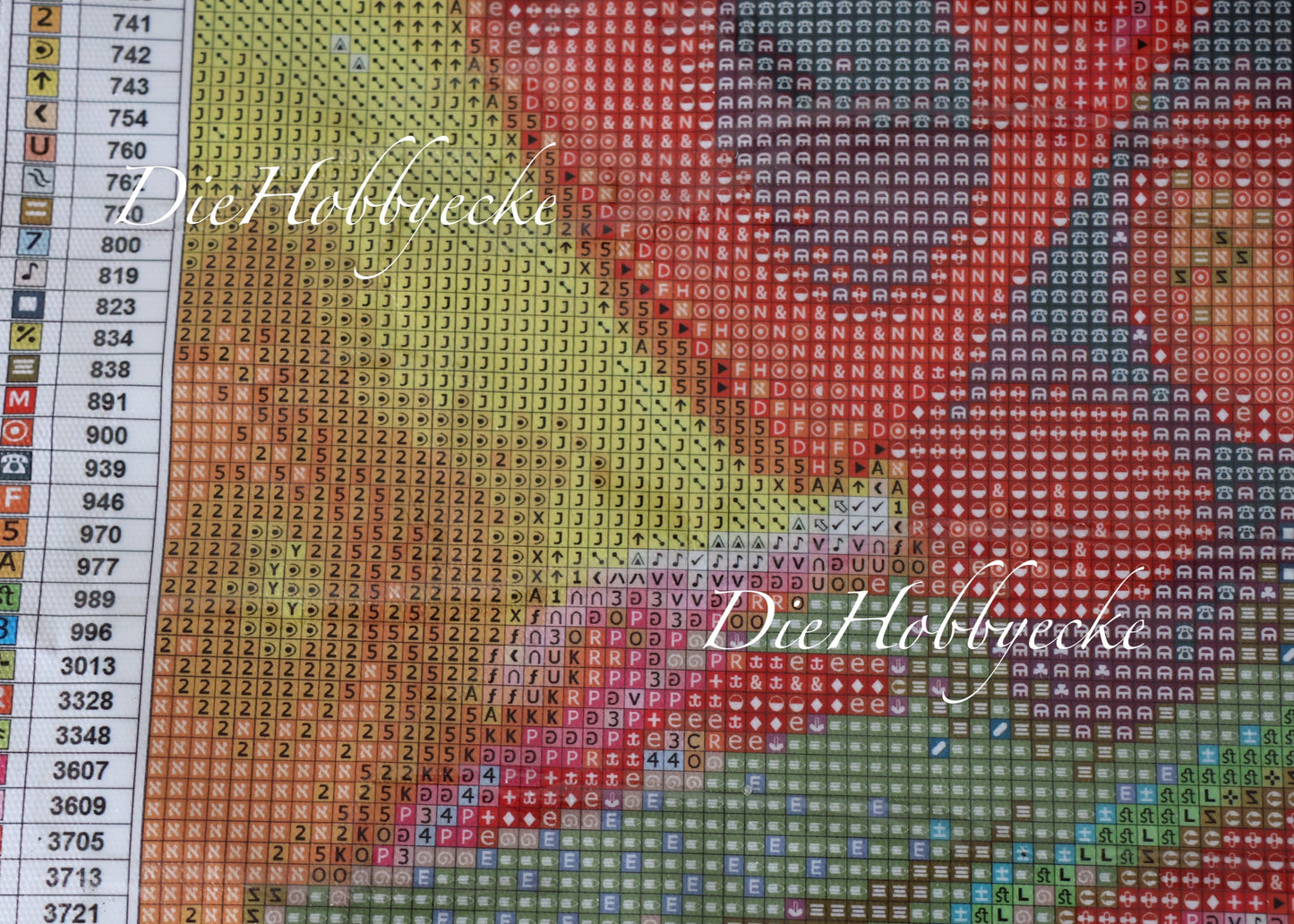 Diamond Painting Bild Marienkäfer Mariechen