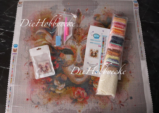 Diamond Painting Bild Maske des Lichts