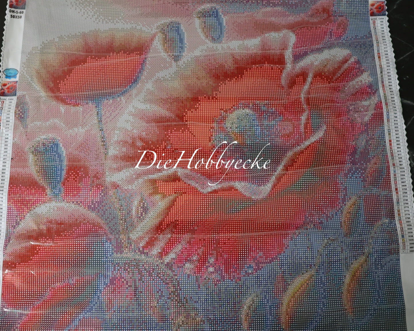 Diamond Painting Bild Mohntraum am Morgen