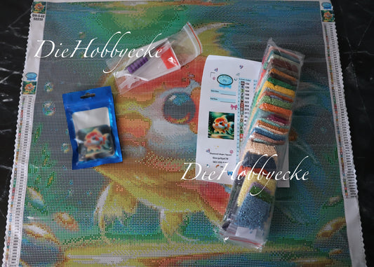 Diamond Painting Bild Koi Mr. Flossy