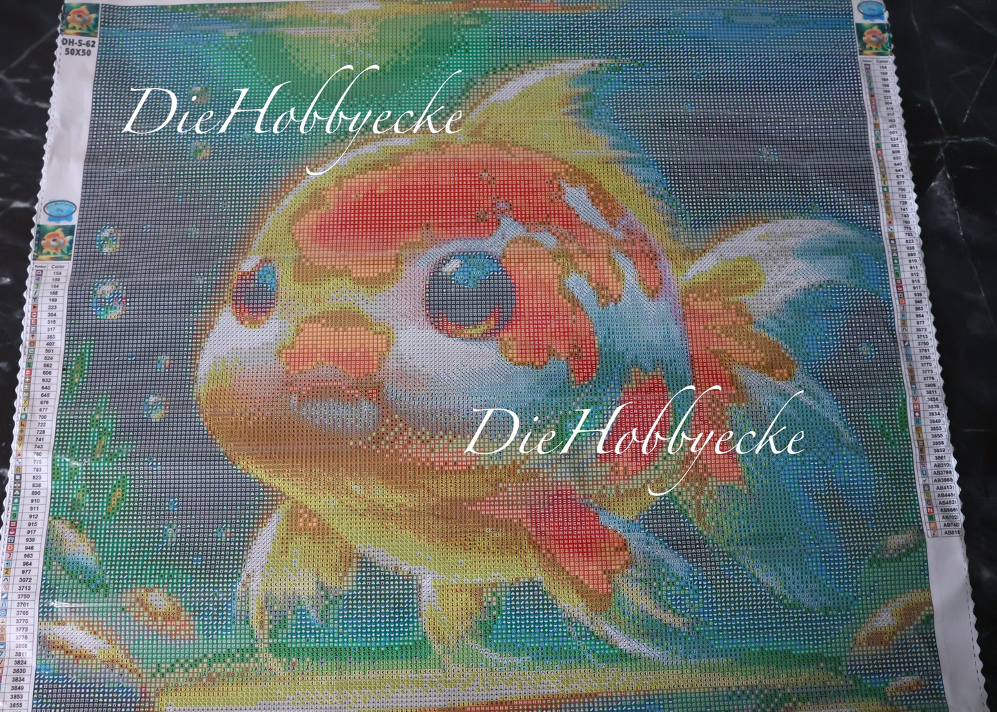 Diamond Painting Bild Koi Mr. Flossy