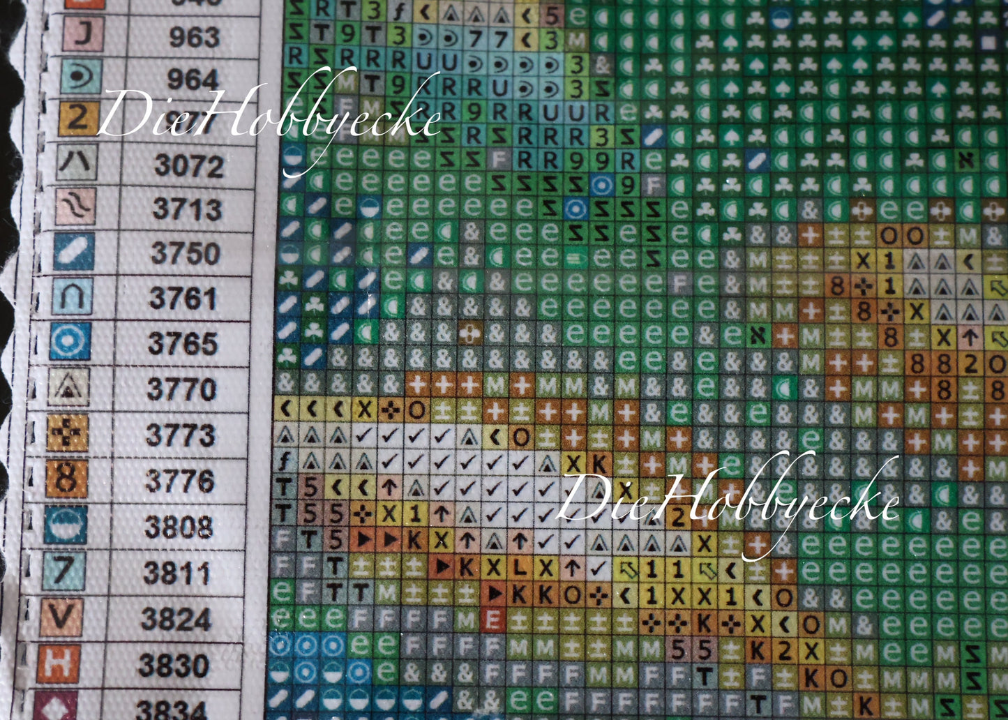 Diamond Painting Bild Koi Mr. Flossy