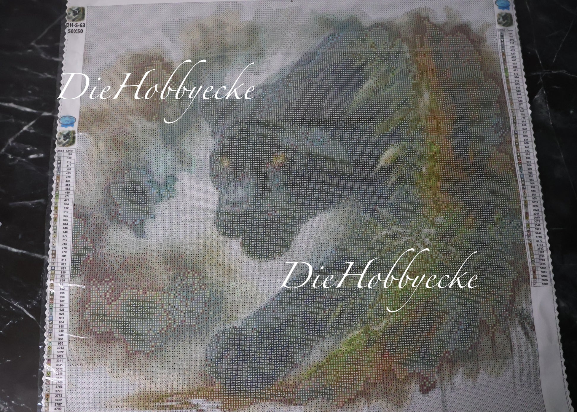 Diamond Painting Bild Panther Wächter der Wildnis