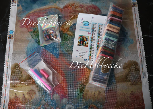 Diamond Painting Bild der anmutige Raya