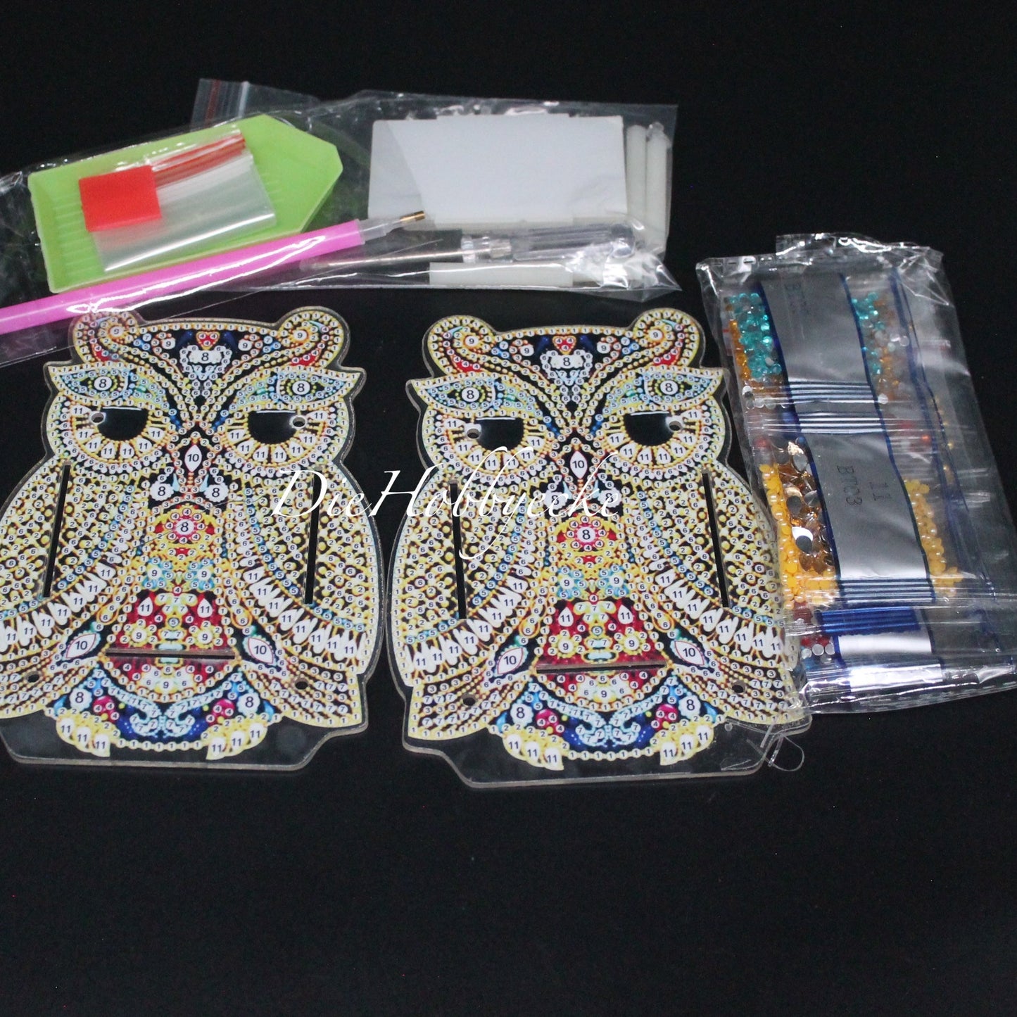 diamond painting stiftebox eule