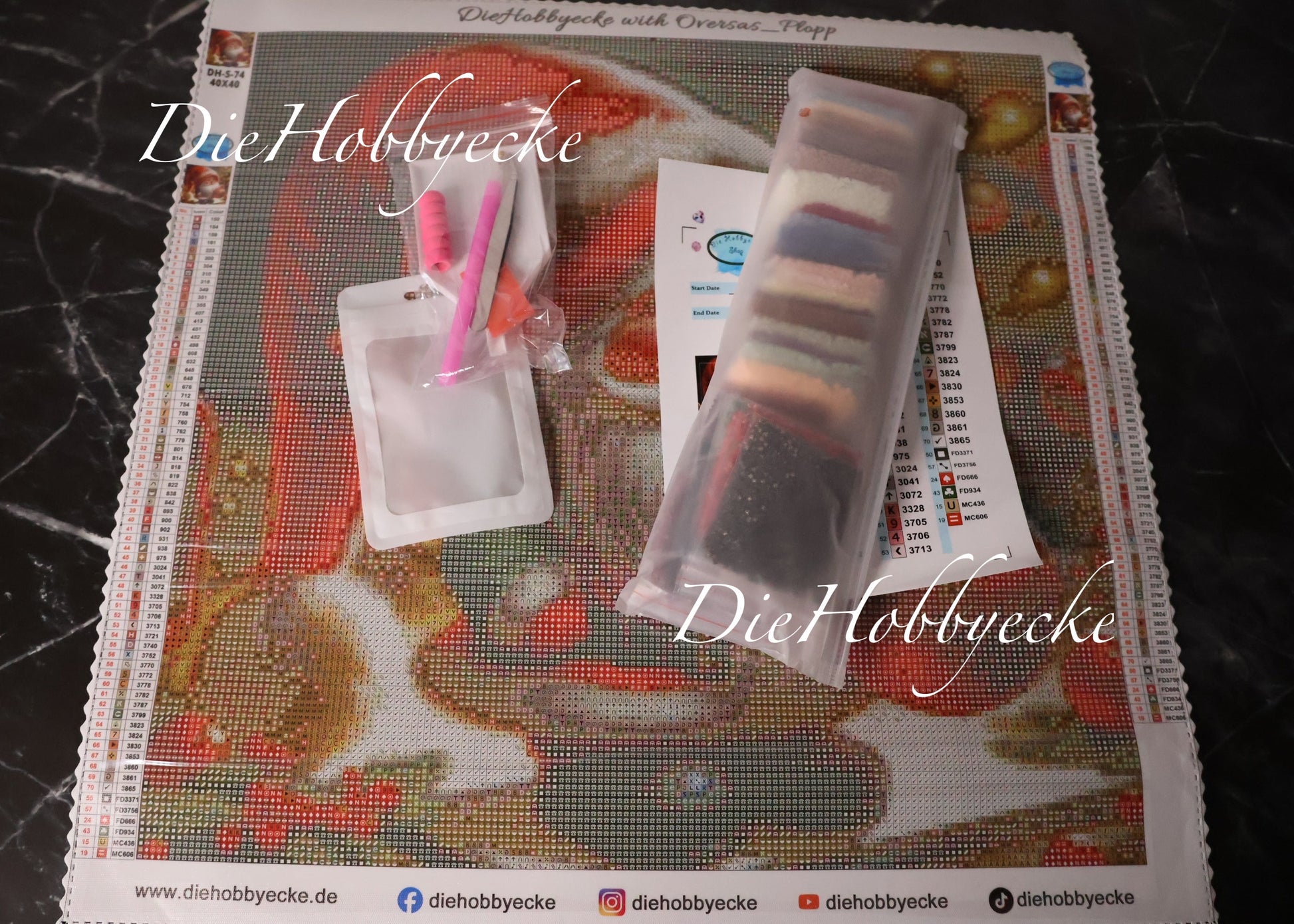 Diamond PAinting Bild Nikolauswichtel Uli