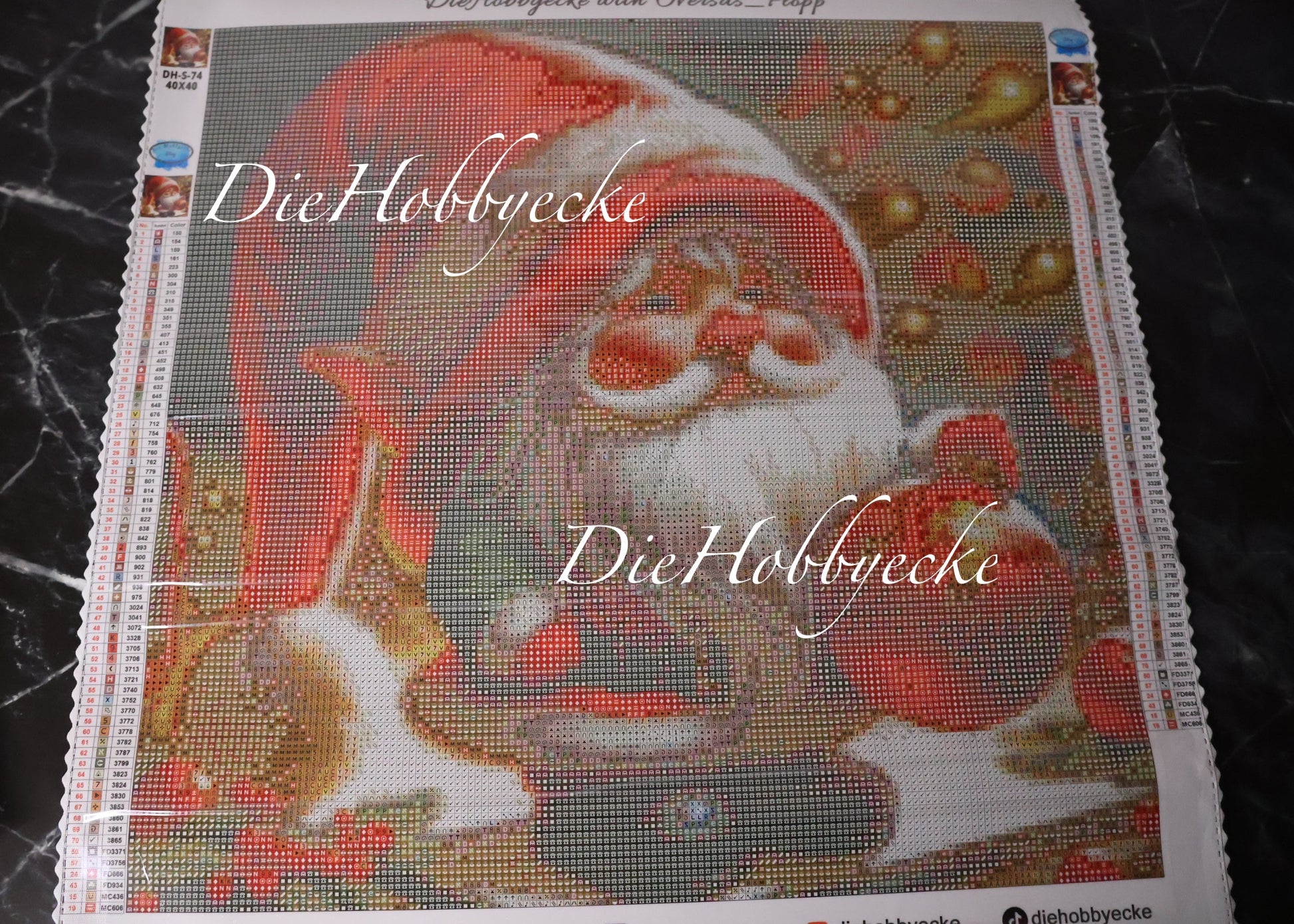 Diamond PAinting Bild Nikolauswichtel Uli