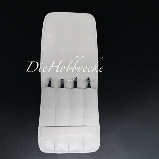 Diamond Painting Pinzetten-Täschchen mit 4 verschiedenen Pinzetten