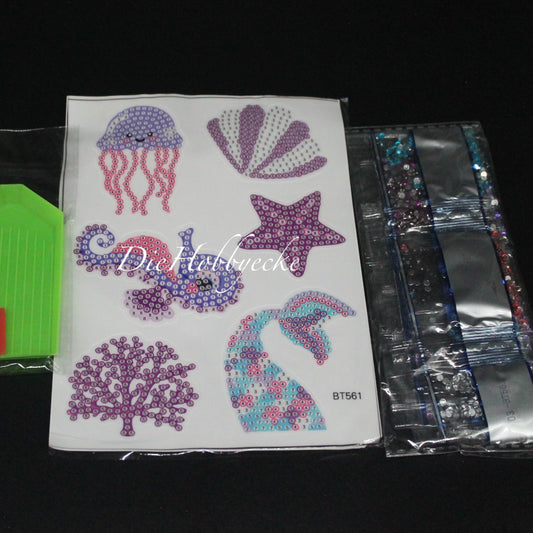 Diamond Painting Sticker Meerestiere