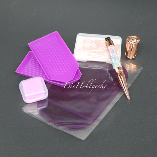 Diamond Painting Stifte-Set lila