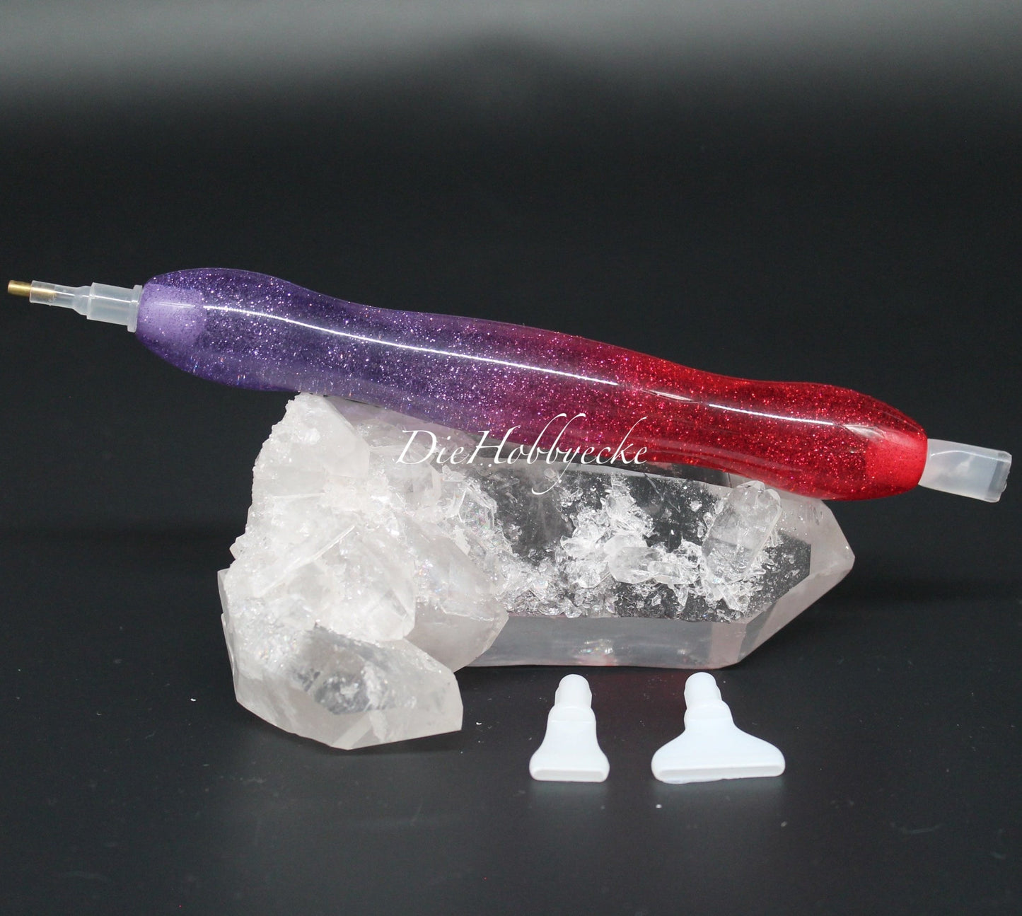 Diamond Painting Harzstift lila rot