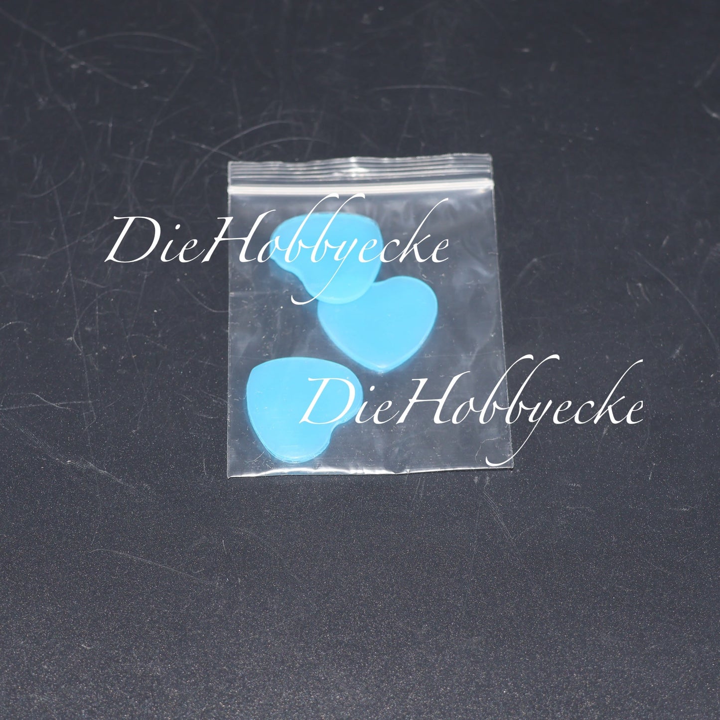 Diamond Painting Nachfüllpack Herzwachs blau