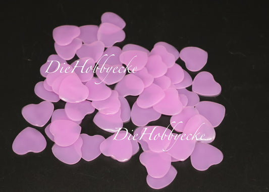 Diamond Painting Nachfüllpack Herzwachs blau+lila