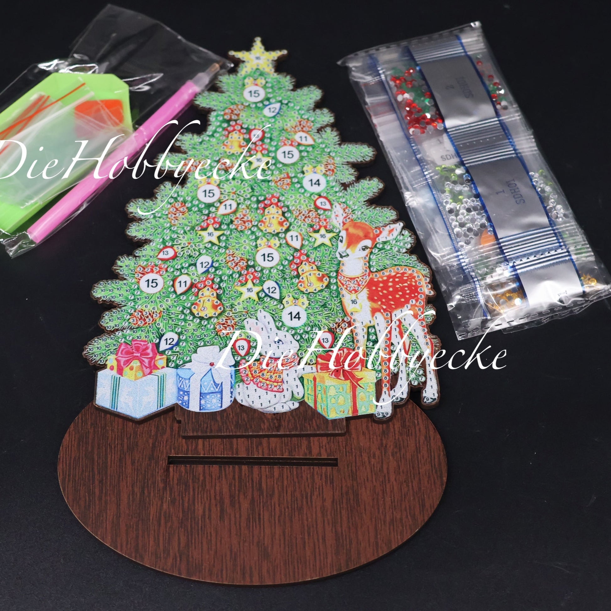 Diamond Painting Weihnachtsbaum Aufsteller