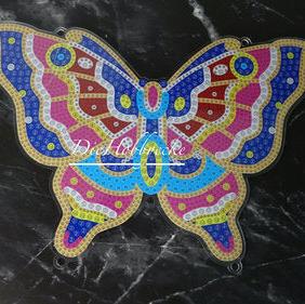 diamond painting Aufhaenger Schmetterling bunt