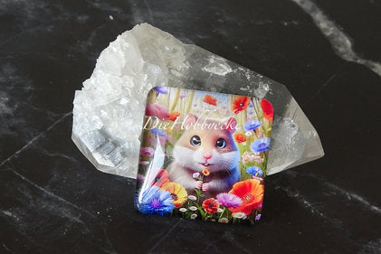 Diamond Painting KI-Künstlerbild Goldhamster Charly