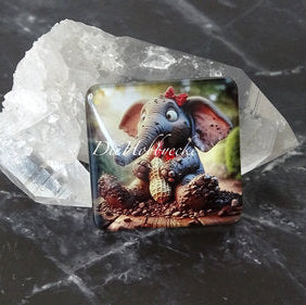 Diamond Painting Ki-Künstlerbild Elefant Kira