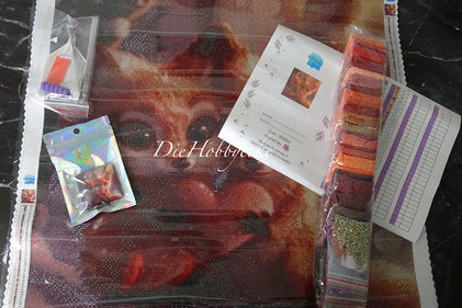Diamond Painting Bild Mel&Bob