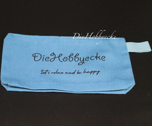 DieHobbyecke Stiftetasche blau
