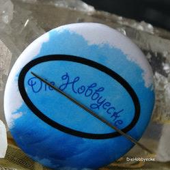 Diamond Painting Cover Minder "DieHobbyecke" 3,7 cm