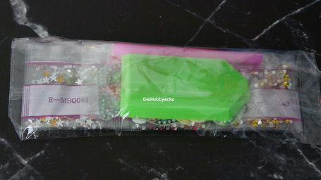 Diamond Painting Lesezeichen Gnome