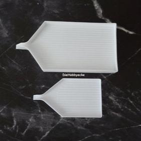 Diamond Painting Schiffchen weiss XL und klein