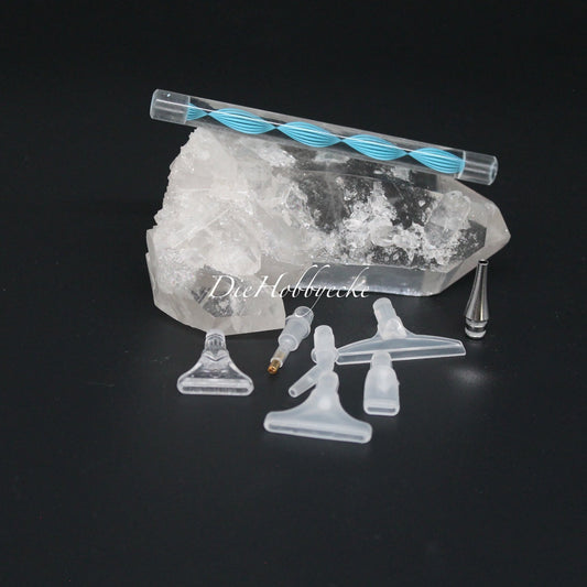 Diamond Painting Spiral-Stift mit Aufsätze