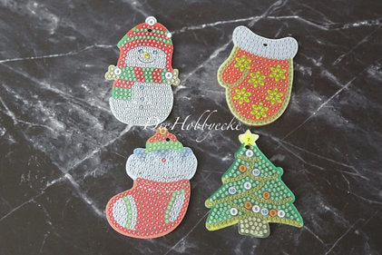 Diamond Painting Anhänger Weihnachten