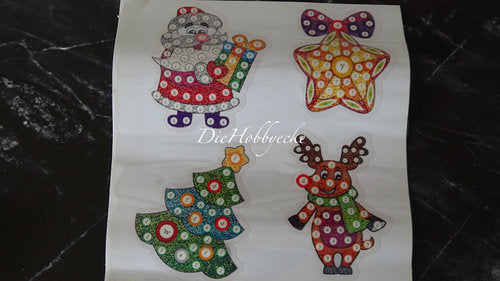 Diamond Painting Sticker Weihnachten