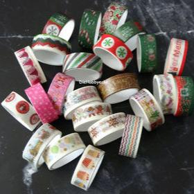 Diamond Painting Washi-Tape Weihnachten