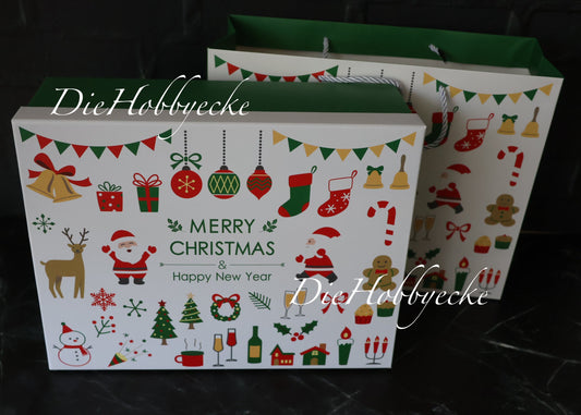 Diamond Painting Adventsbox gruen