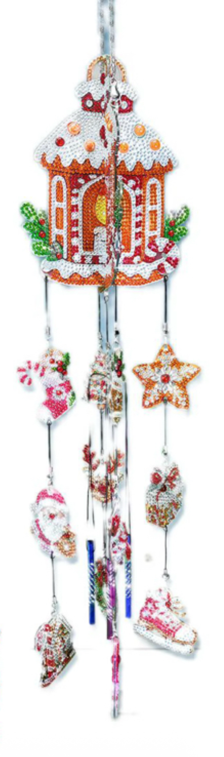 Diamond Painting Weihnachtsglocke Aufhänger