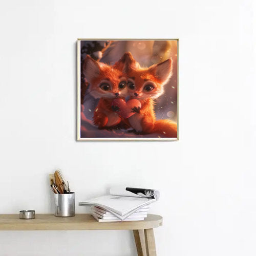 Diamond Painting Bild Mel&Bob