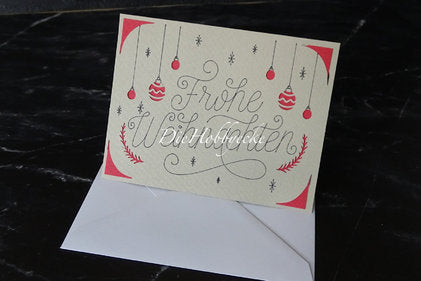 Kreative Ideen / Geschenkkarten Weihnachten - Christmas