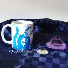 DieHobbyecke Tasse Krakenarme in blau