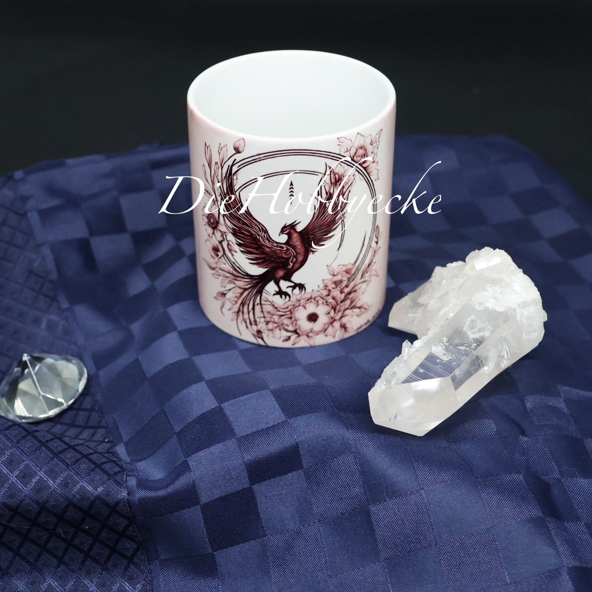 Kreative Ideen Künstlertasse Blumen-Falke