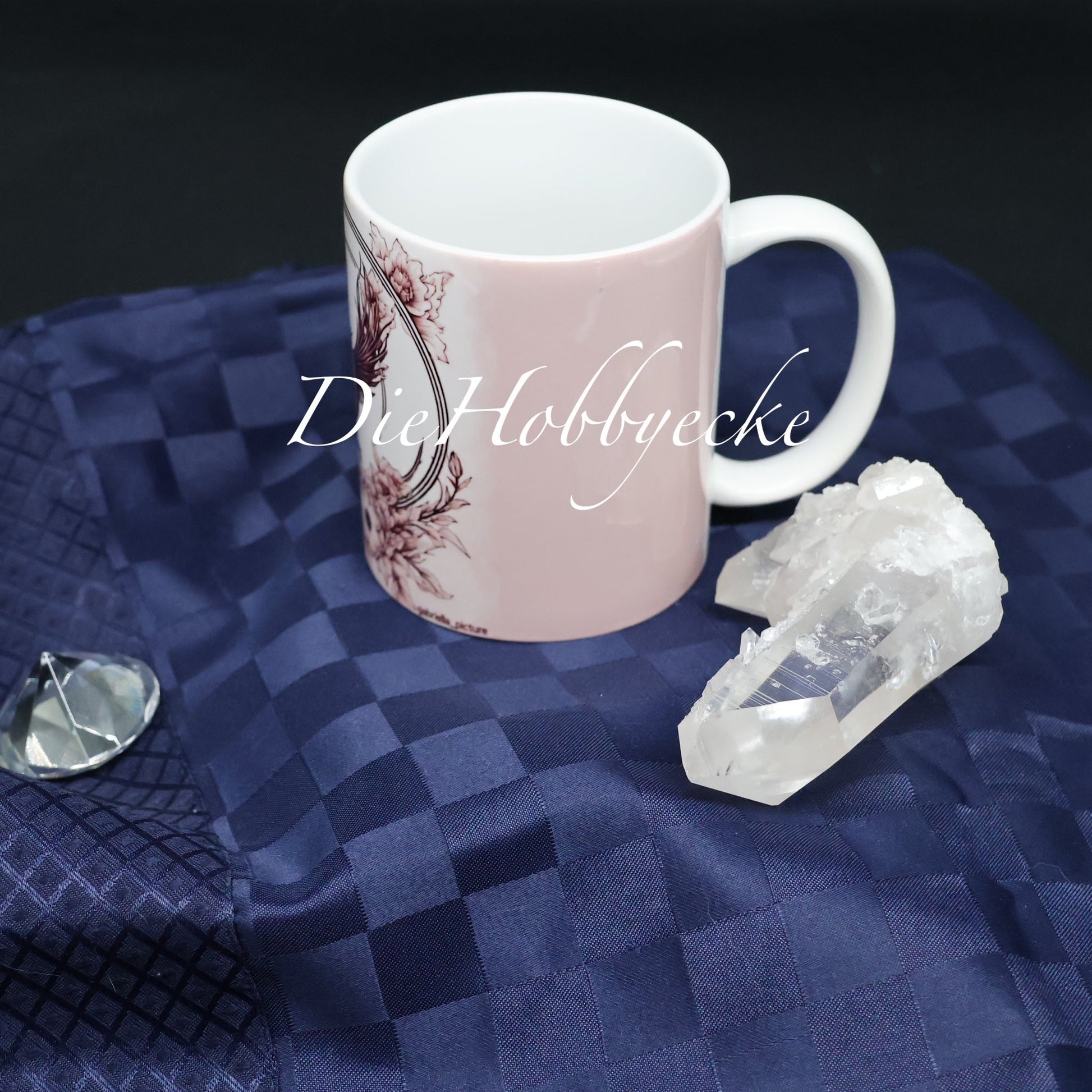 Kreative Ideen Künstlertasse Blumen-Falke