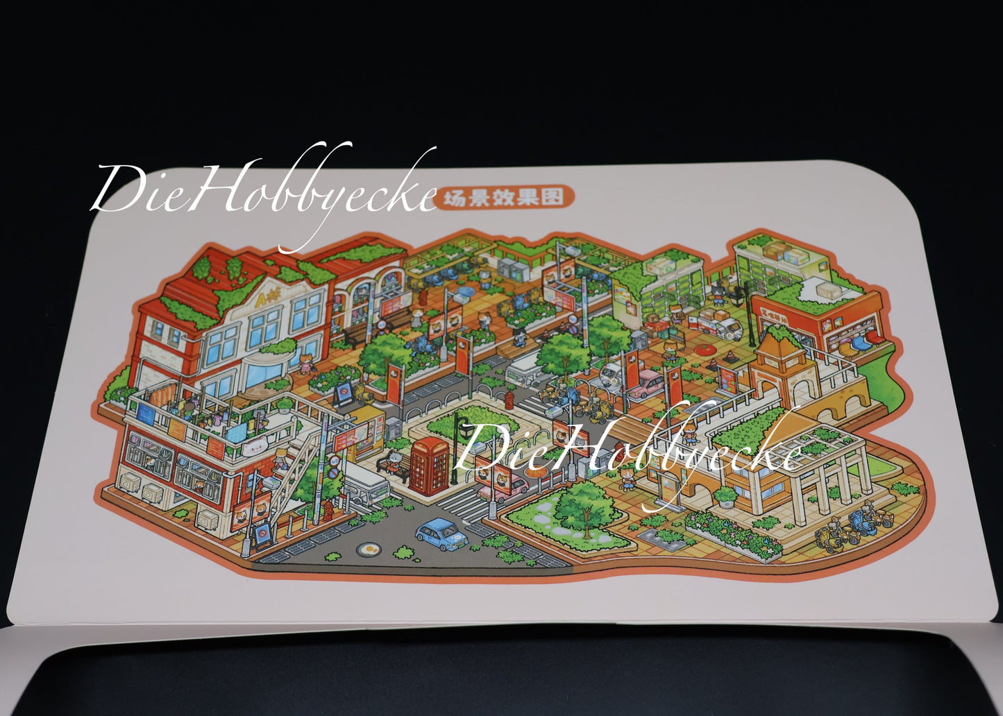 3D Scene Sticker Teil 1 von 4