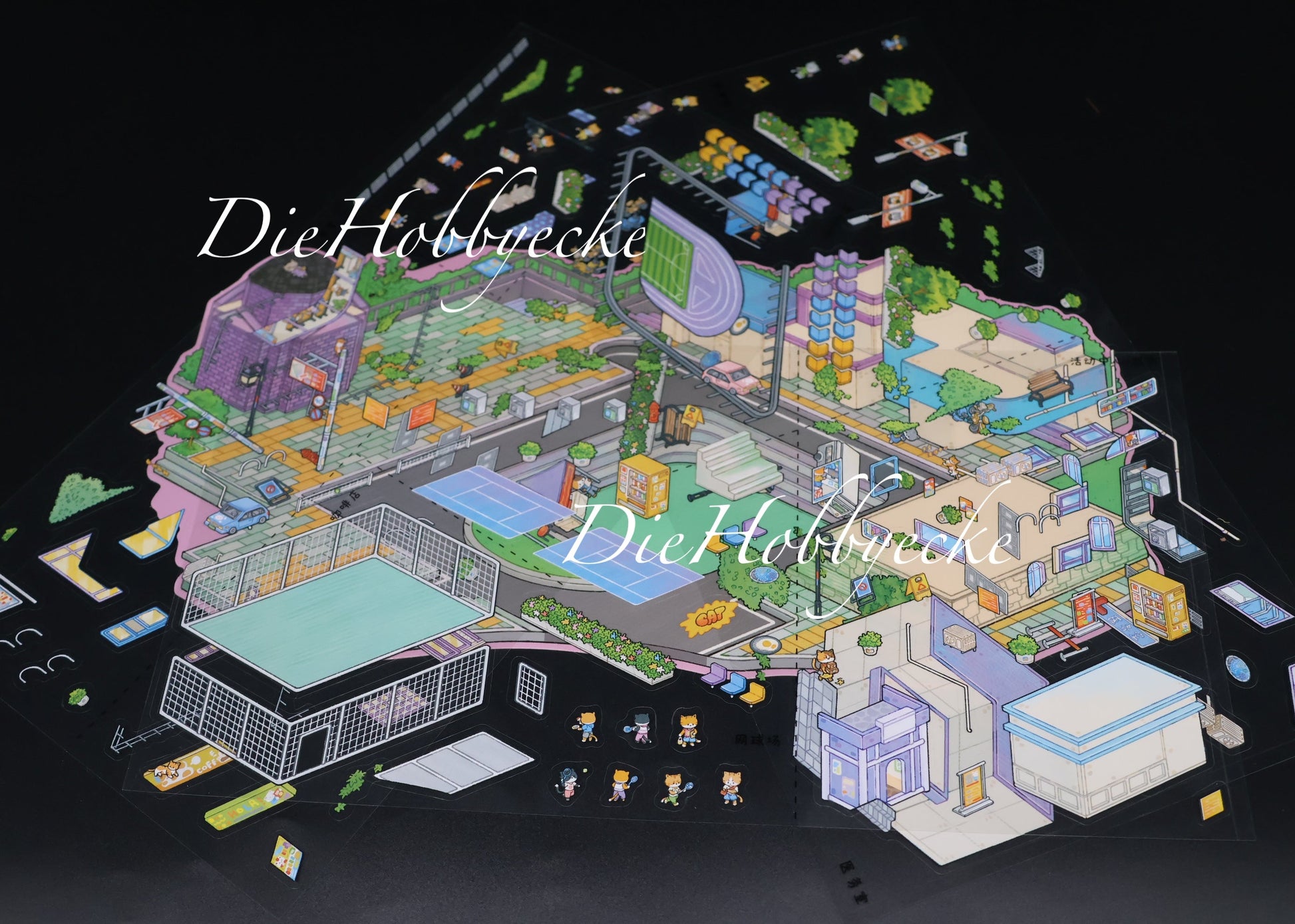 3D Scene Sticker Teil 2 von 4