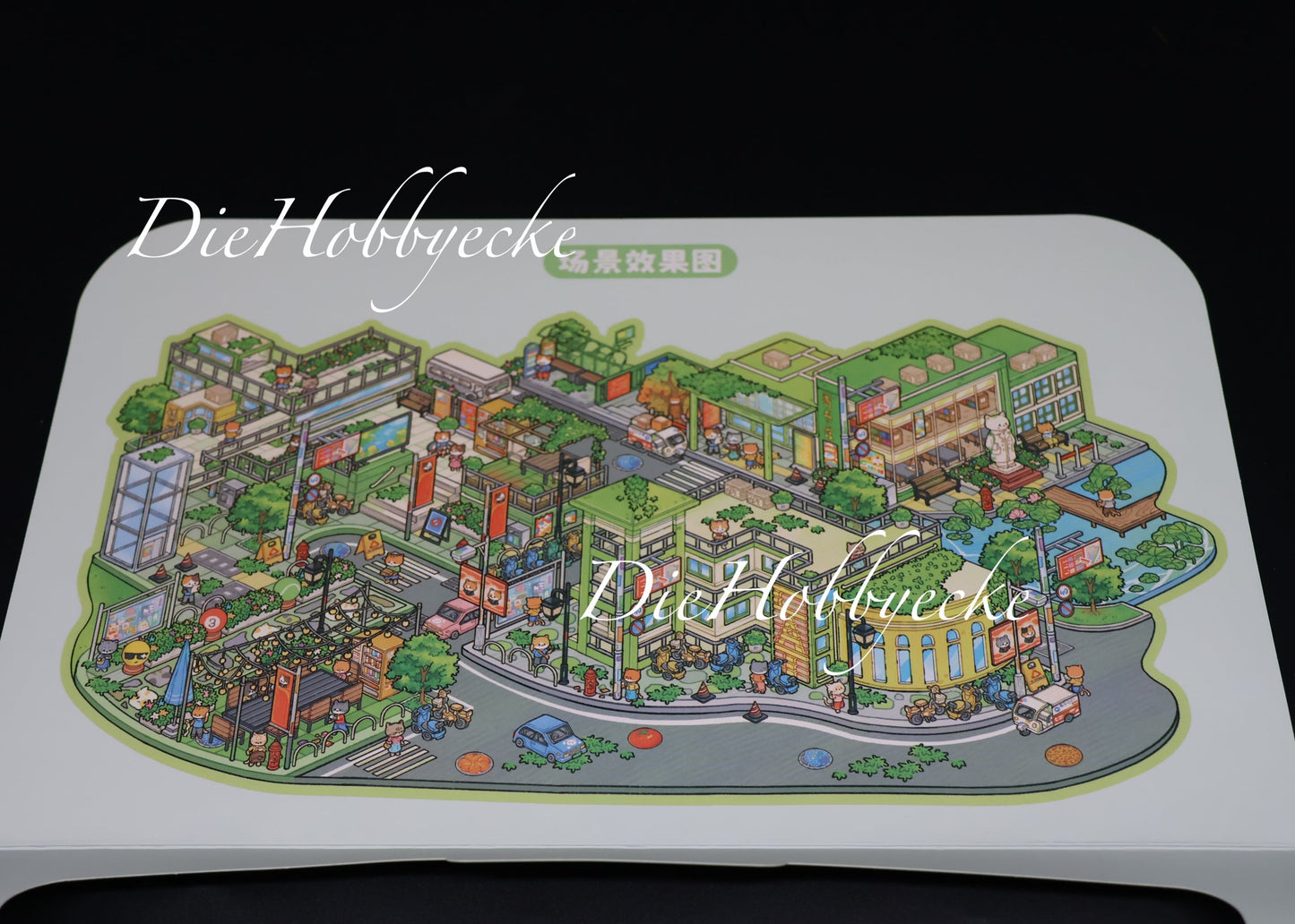 3D Scene Sticker Teil 3 von 4